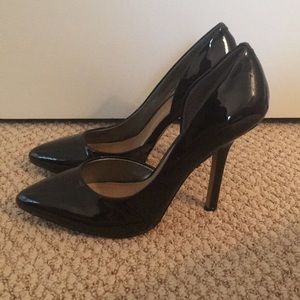 BCBG Black Patent Leather Heels